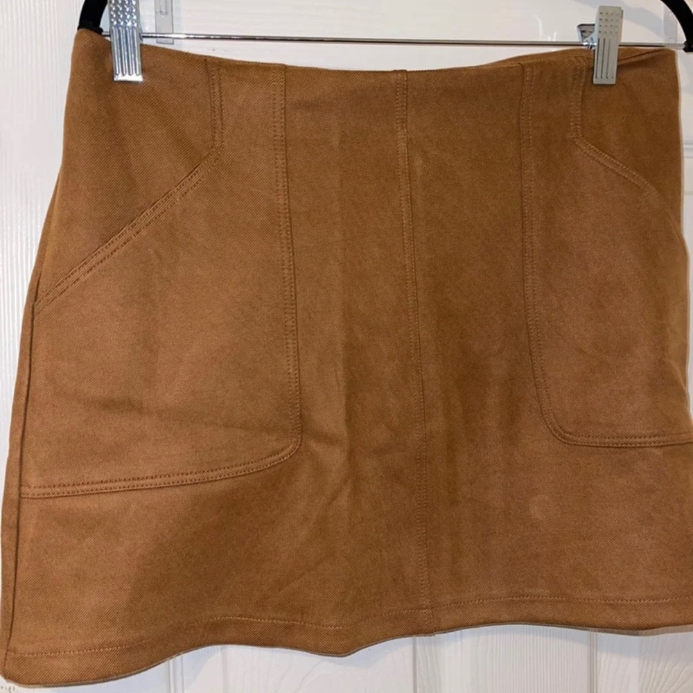 Zara corduroy mini skirt